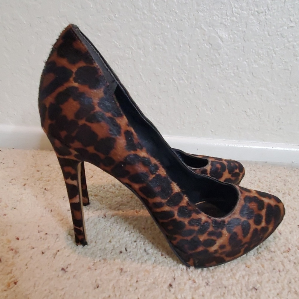Enzo Angiolini Enzo Calf Hair Pump Stiletto